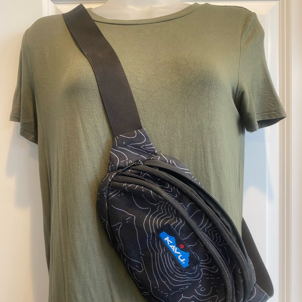 KAVU Canvas Spectator Waist Pack Belt Bag Fanny Pack Pouch